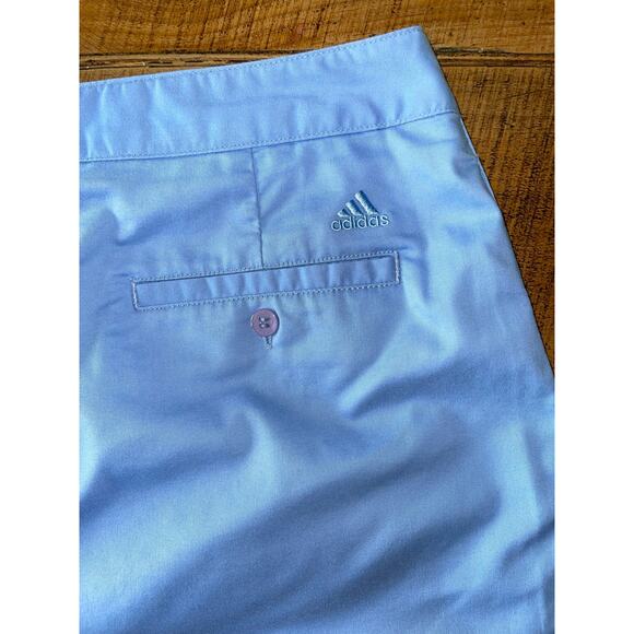 Womens Adidas Light Blue Tennis Athletic Athleisure Zip Pockets Skirt‎ Size 8 - Picture 9 of 9